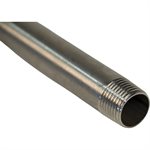 STAINLESS PIPE, 1/2" X 4 FT