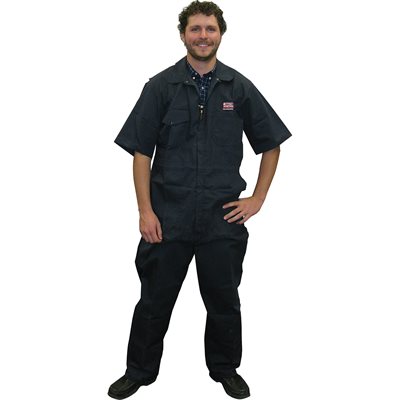 COVERALLS NAVY S/S SIZE 40