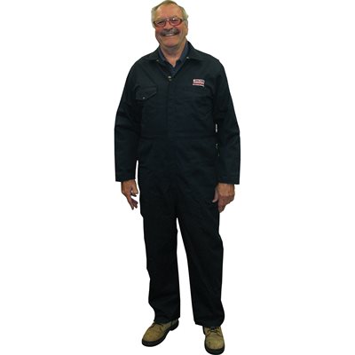 COVERALLS NAVY L/S SIZE 42