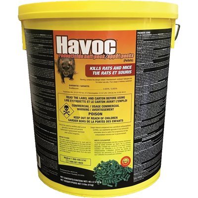 HAVOC RODENTICIDE BAIT PACK - (80X50G)