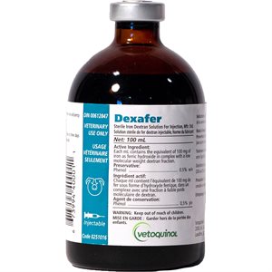 DEXAFER INJECTABLE 100MG / ML
